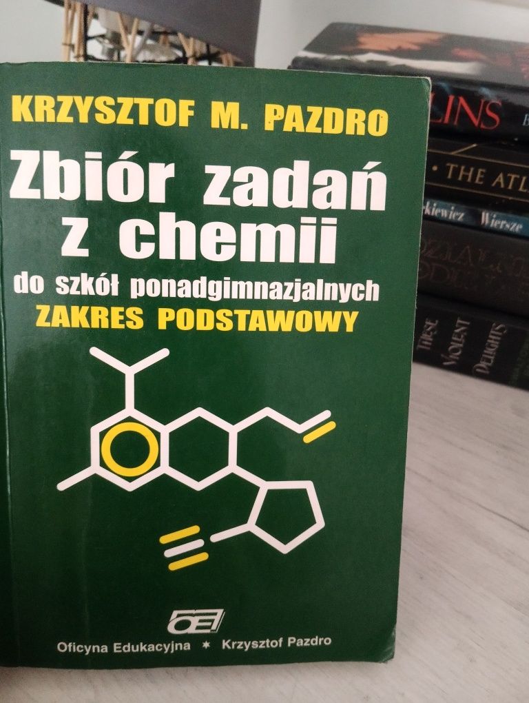 CHEMIA PAZDRO zbiór zadań liceum ogólnokształcące, technikum