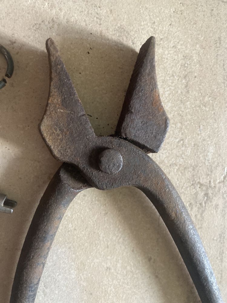 Stare antyczne klucze narzędzia Mix cęgi kowala