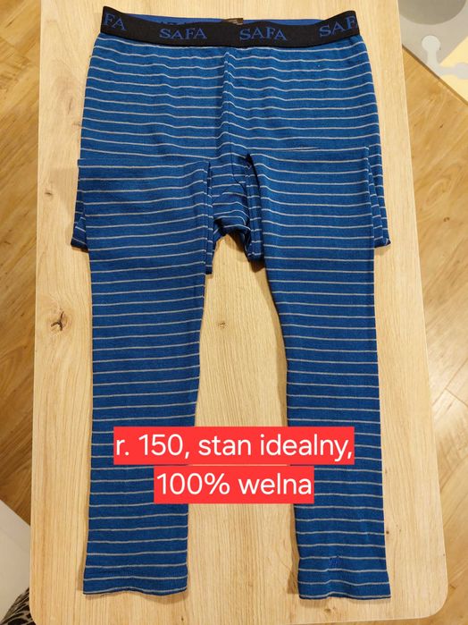 Leginsy firmy SAFA 100% merino