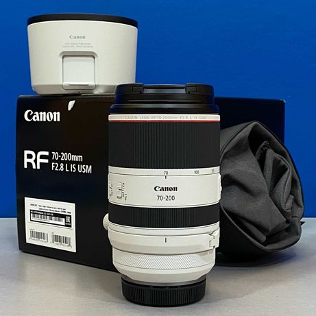 Canon RF 70-200mm f/2.8 L IS USM (NOVA - 3 ANOS DE GARANTIA)