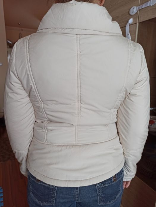 Kurtka wiosna/jesień, S, jasno-beżowa