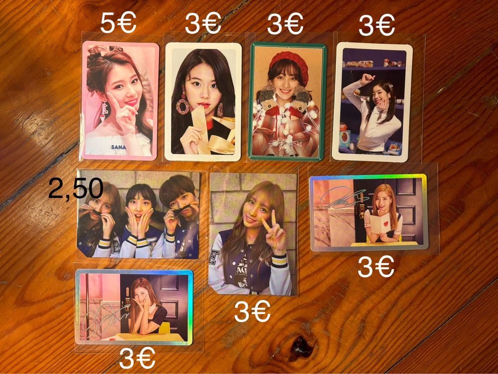 Photocards de KPOP Vários Bts, Twice, Exo, Blackpink, i.o.i, Gfriend