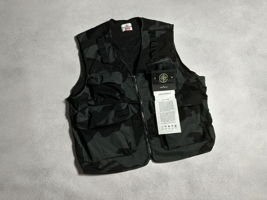 Жилетка Stone Island X Supreme