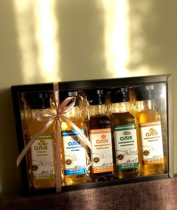 Сиродавлена олія - корисний подарунок