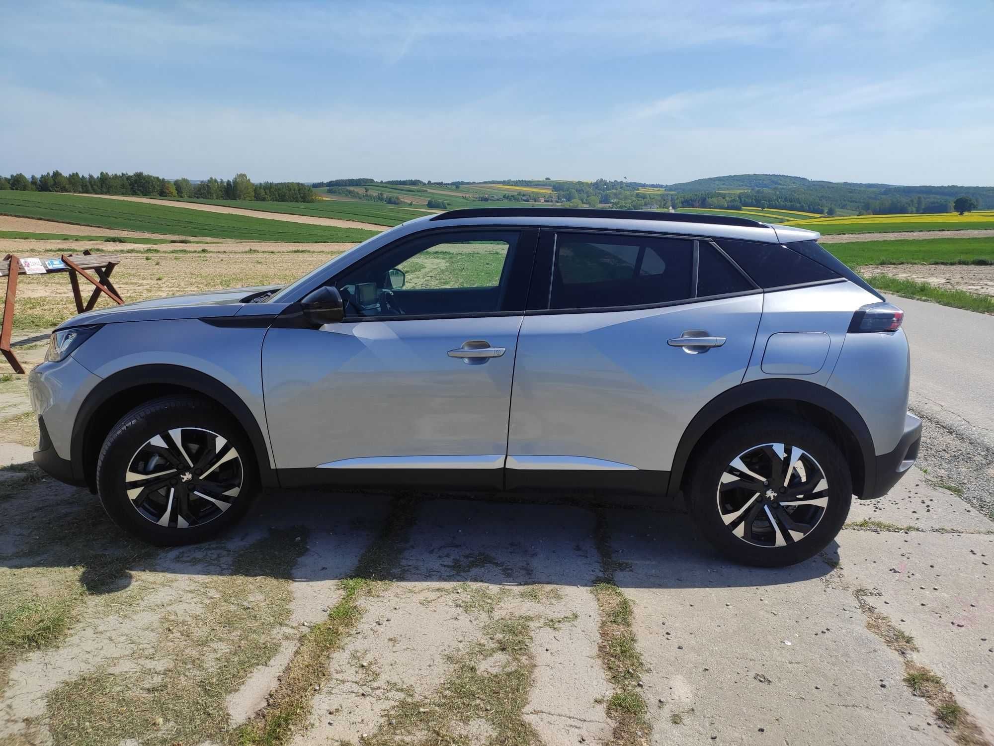 Peugeot 2008 1.2 Pure tech 130KM automat,allure,nawi,kamera,klima