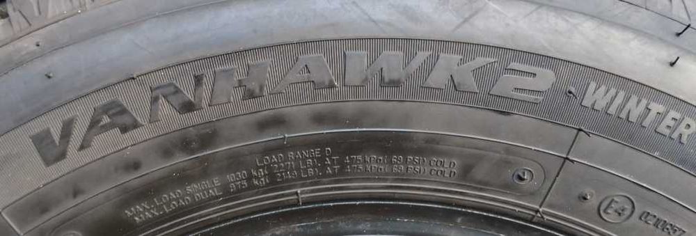 2X 215/65R16C FIRESTONE Vanhawk 2 zima