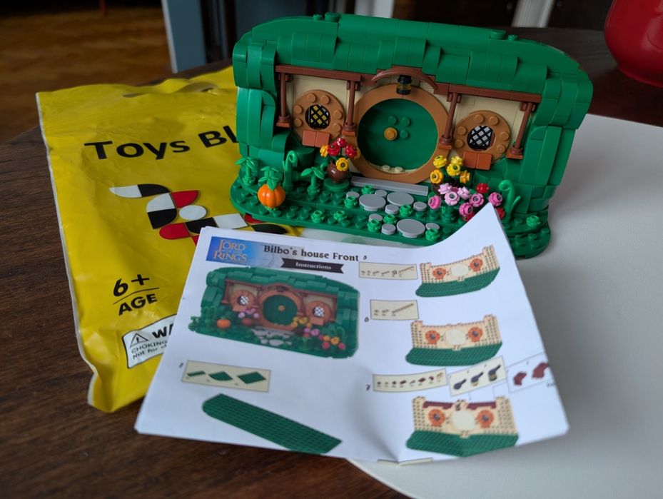 Zestaw MOC Lego norka Hobbita