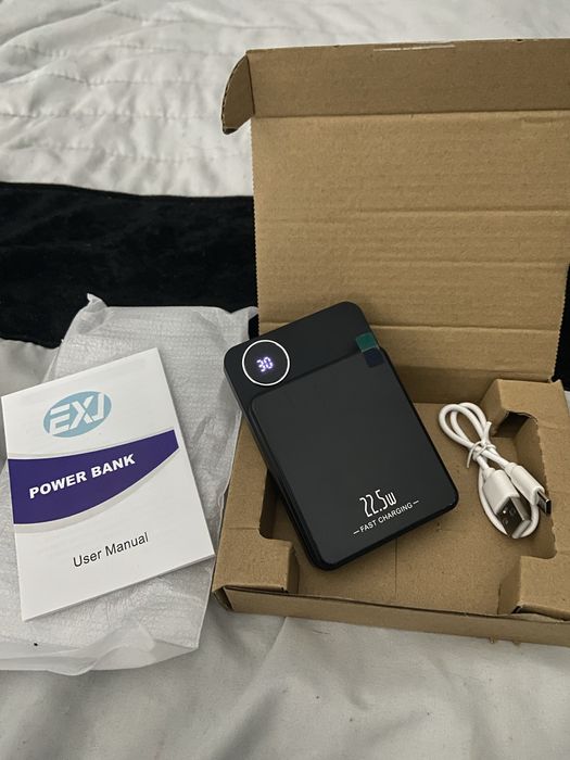 Power bank magnetica 22.5w fast charging