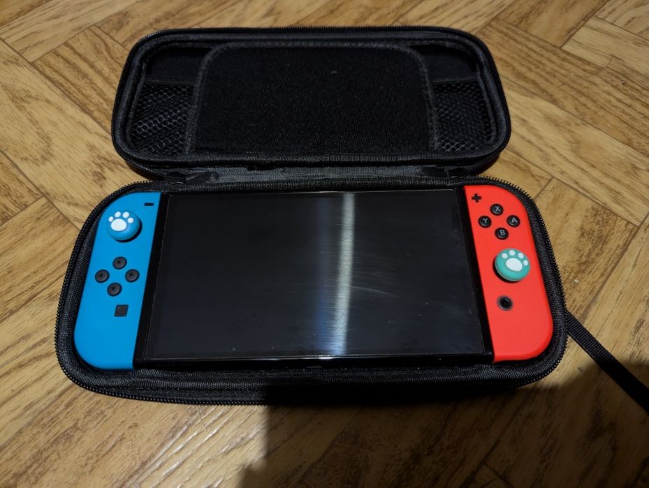 Nintendo switch OLED 64GB+128GB состояние идеальное!