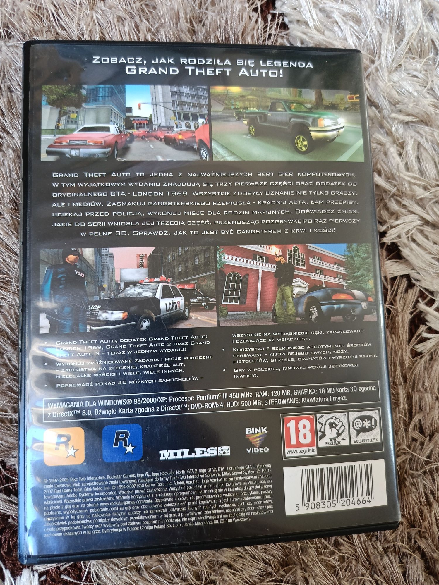 GTA trylogia gra na PC
