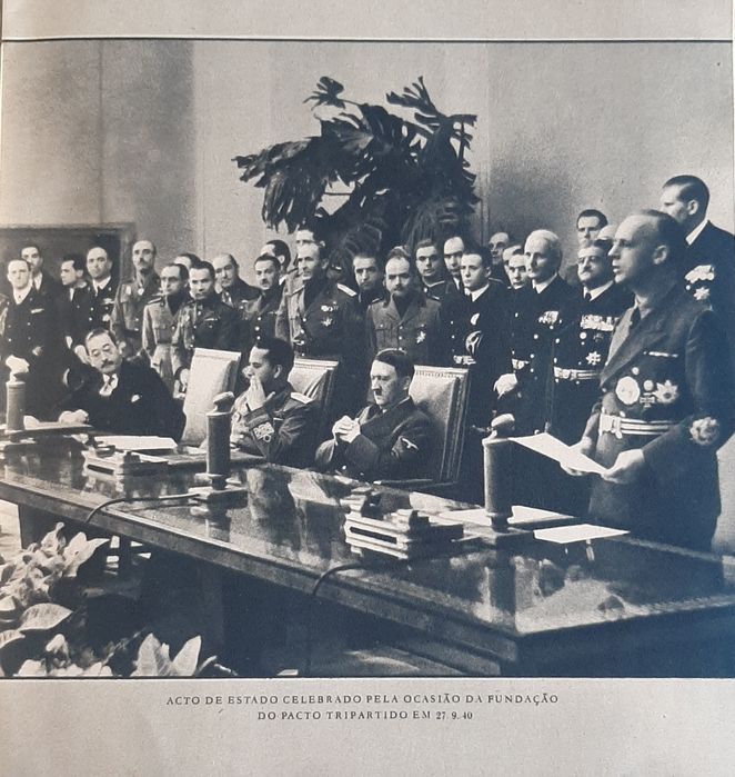 "Certeza na Vitória" Pacto Tripartido Propaganda da Alemanha Nazi 1942