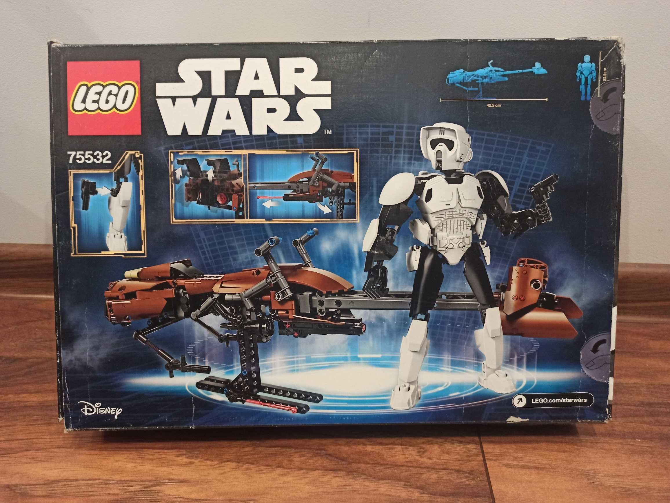 LEGO 75532 Star Wars - Zwiadowca szturmowców i jego śmigacz
