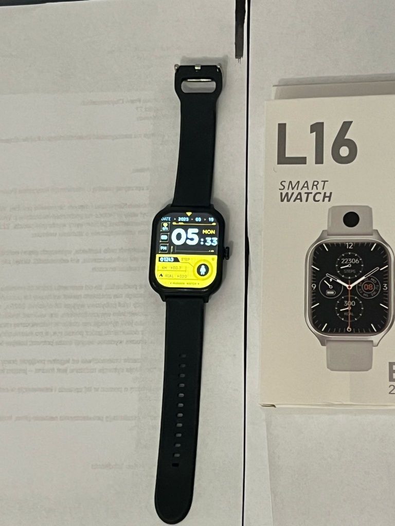 Smartwatch L16 – funkcje zdrowotne, połączenia, powiadomienia,