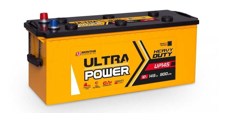 Akumulator Ultra Power 12V 145Ah 900A Mocna Ukraina 35,20Kg