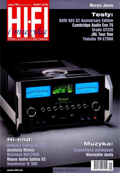 Czasopismo magazyn  Hi-Fi i Muzyka