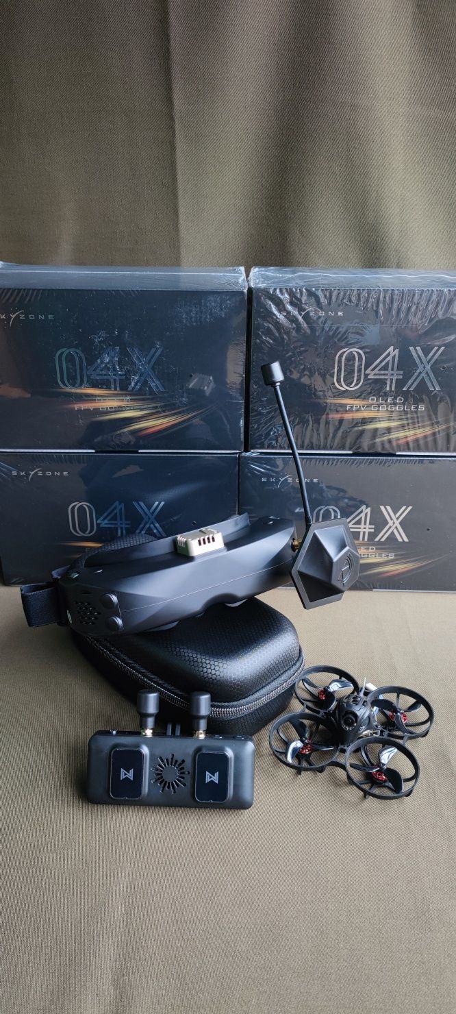 НОВИЙ FPV Шолом Skyzone Cobra X V4 для новачків та профі