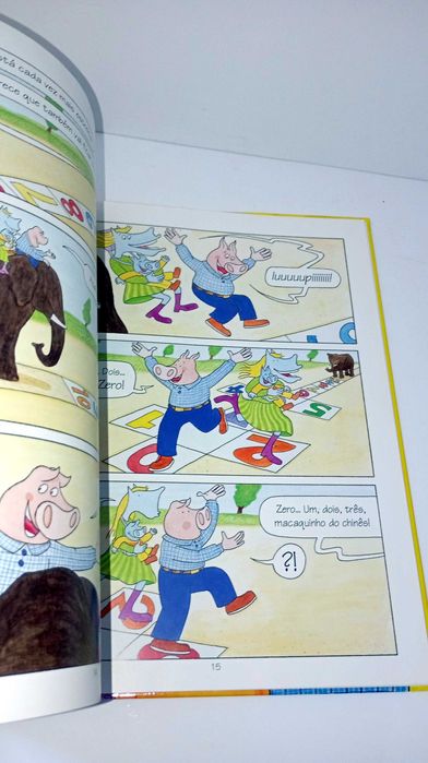 A praia da Rocha Amarela - As Aventuras do Zé leitão