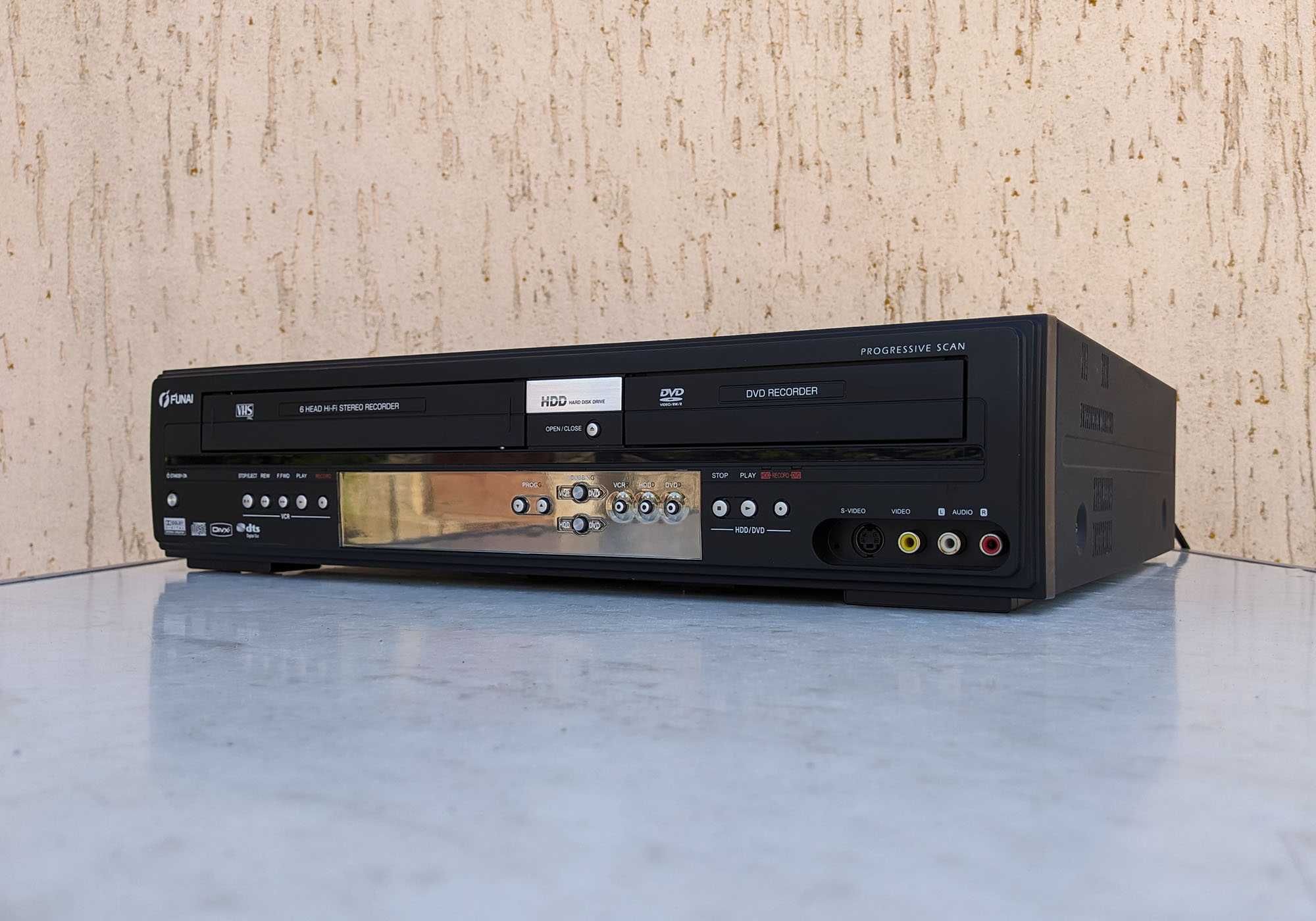 VHS / DVD / HDD рекордер Funai T3A-A8182DB