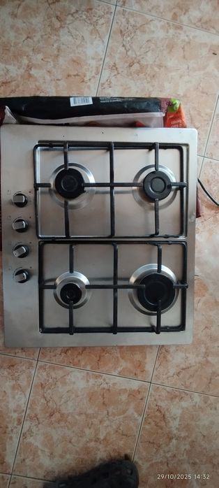 Placa de gás medidas nas fotos