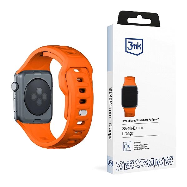 Pasek silikonowy 3mk Silicone Watch Strap do Apple Watch 38 / 40 / 41
