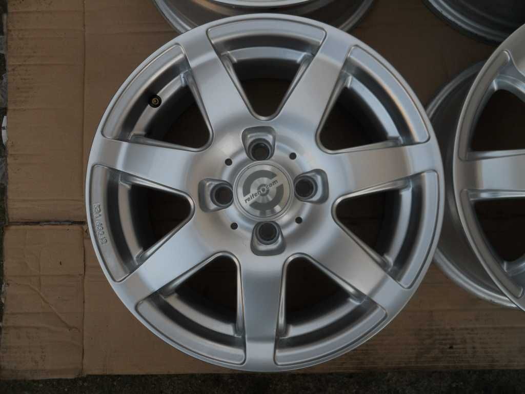 Felgi aluminiowe 15 VW, NISSAN, OPEL, RENAULT, DACIA 4x100, 6,5J, ET37