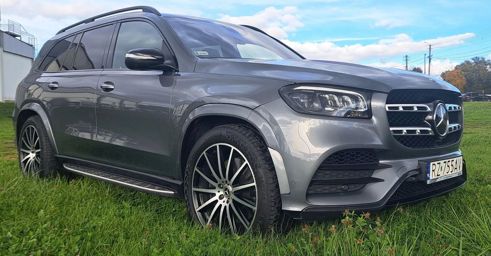 Mercedes-Benz GLS Pierszy właściciel, faktura VAT, akumulator, HAK, 7 osob, nowe opony.