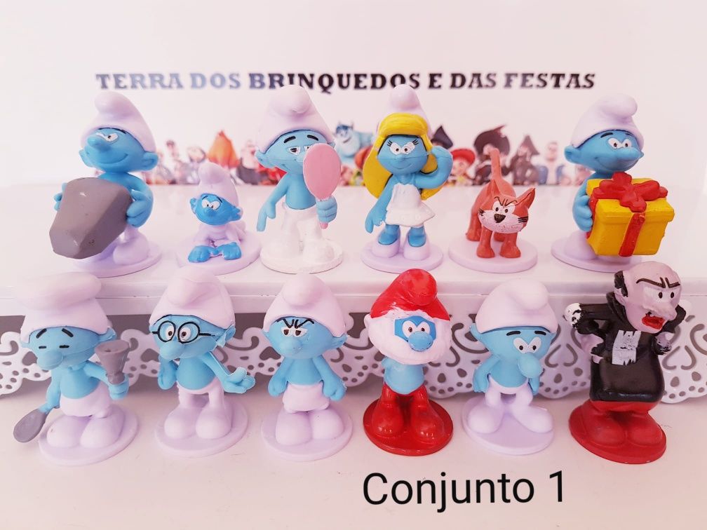 12 pcs Smurfs (Portes Incluidos)