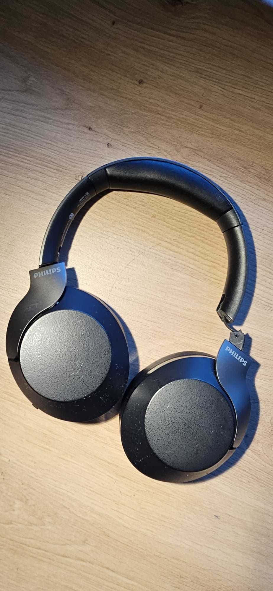 Słuchawki Philips TAPH805BK ANC Czarne - uszkodzone.
