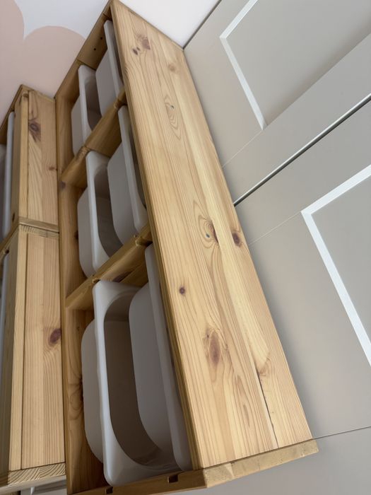 Ikea Trofast szafka półka sosnowa ścienna