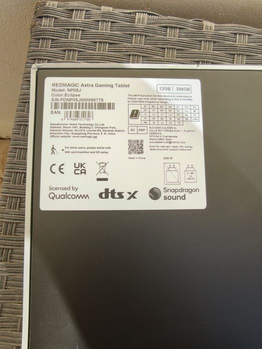 Redmagic Astra Gaming Tablet