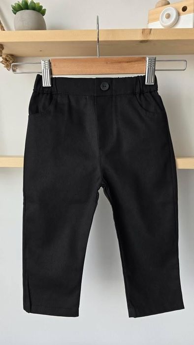 Штани брюки  класичні чорні дитячі для малюка