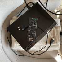 czarny CD DVD player video HDMI sony TV płyta filmy muzyka DVP-SR760H