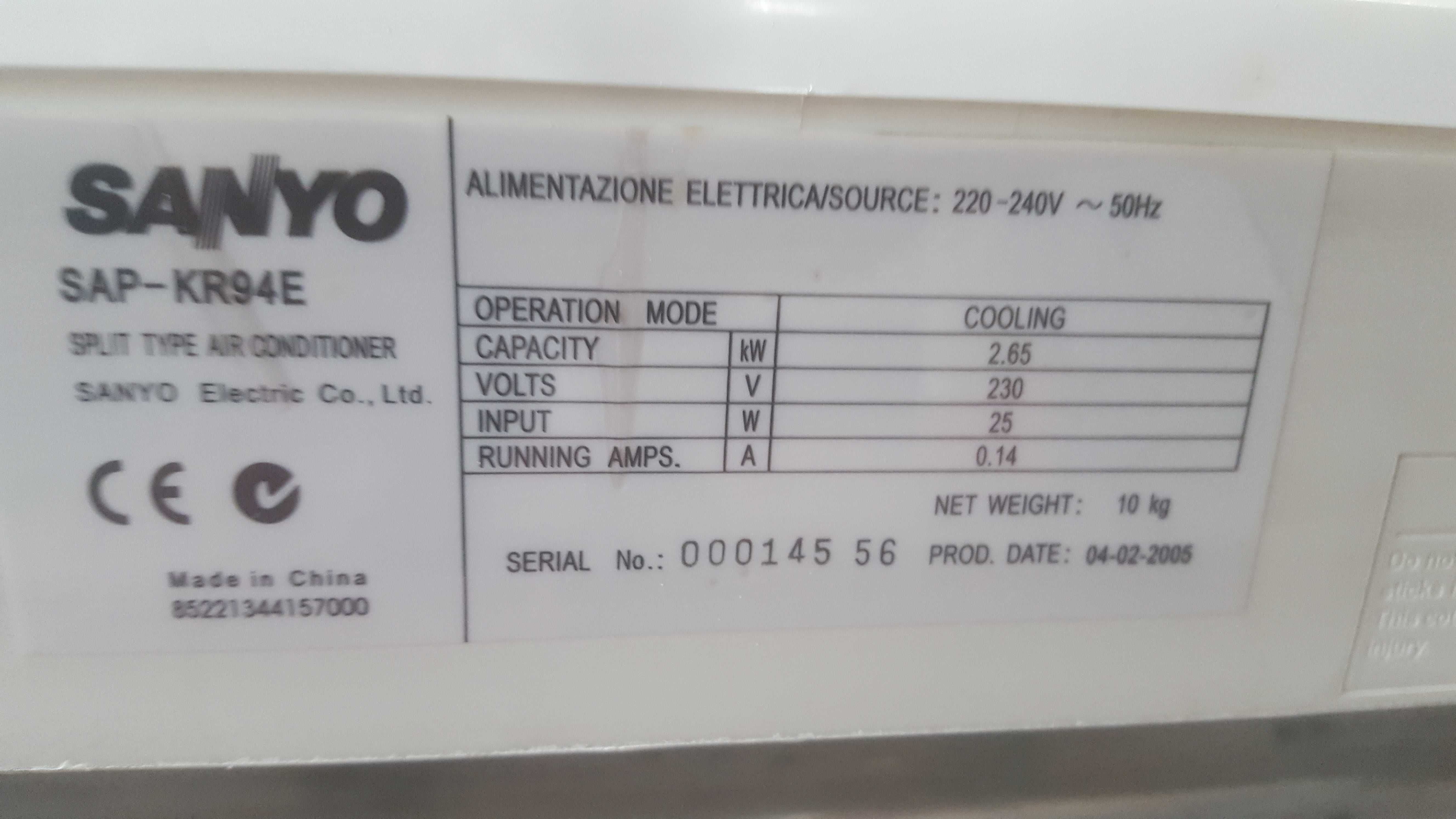 klimatyzacja sanyo