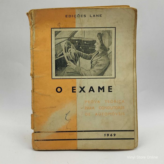 Livro - O Exame, Prova Teórica Para Condutores De Automoveis - Ref.ESC