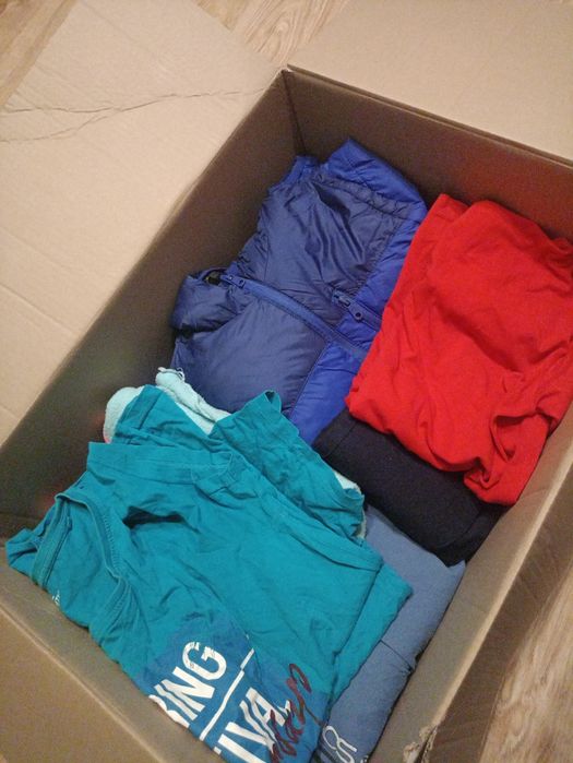 10 kg odzieży damskiej, męskiej i dziecięcej