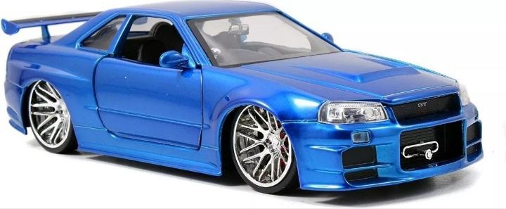 Jada 1:24 fast & furious  nissan skyline GT-R (R34)