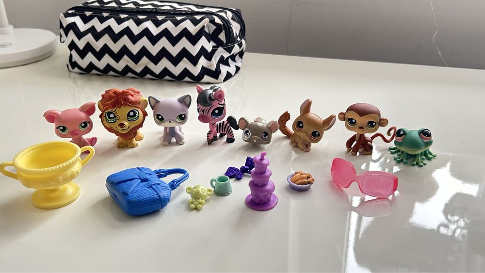 LPS littlest pet shop figurki pop unikat akcesoria zestaw