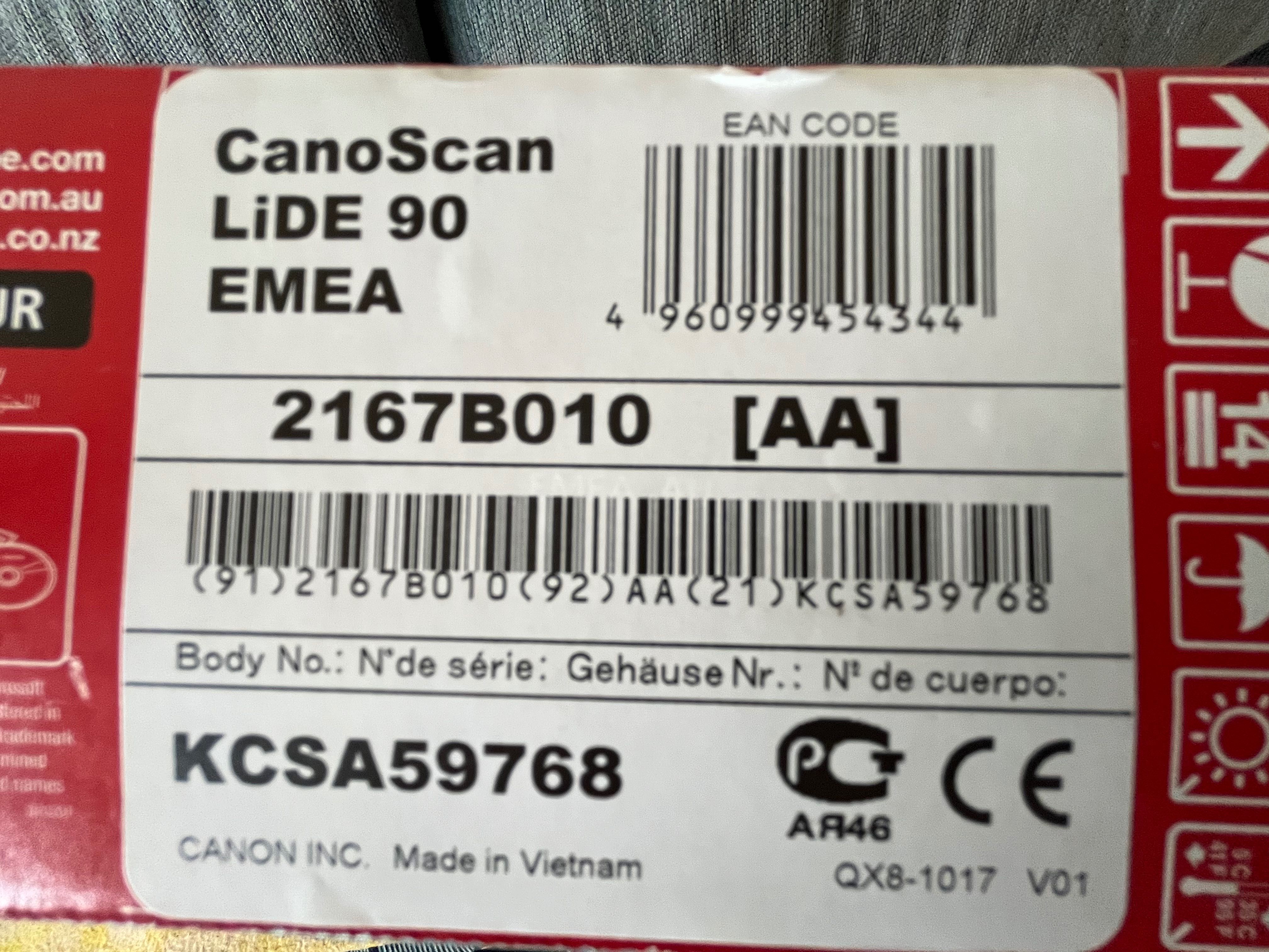 Skaner CanoScan LiDE 90.