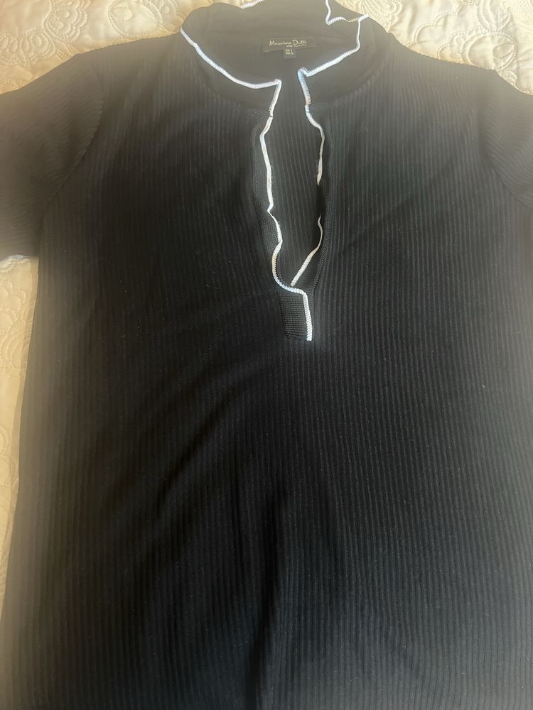 Camisa preta massimo dutti. Tamanho s. Impecavel