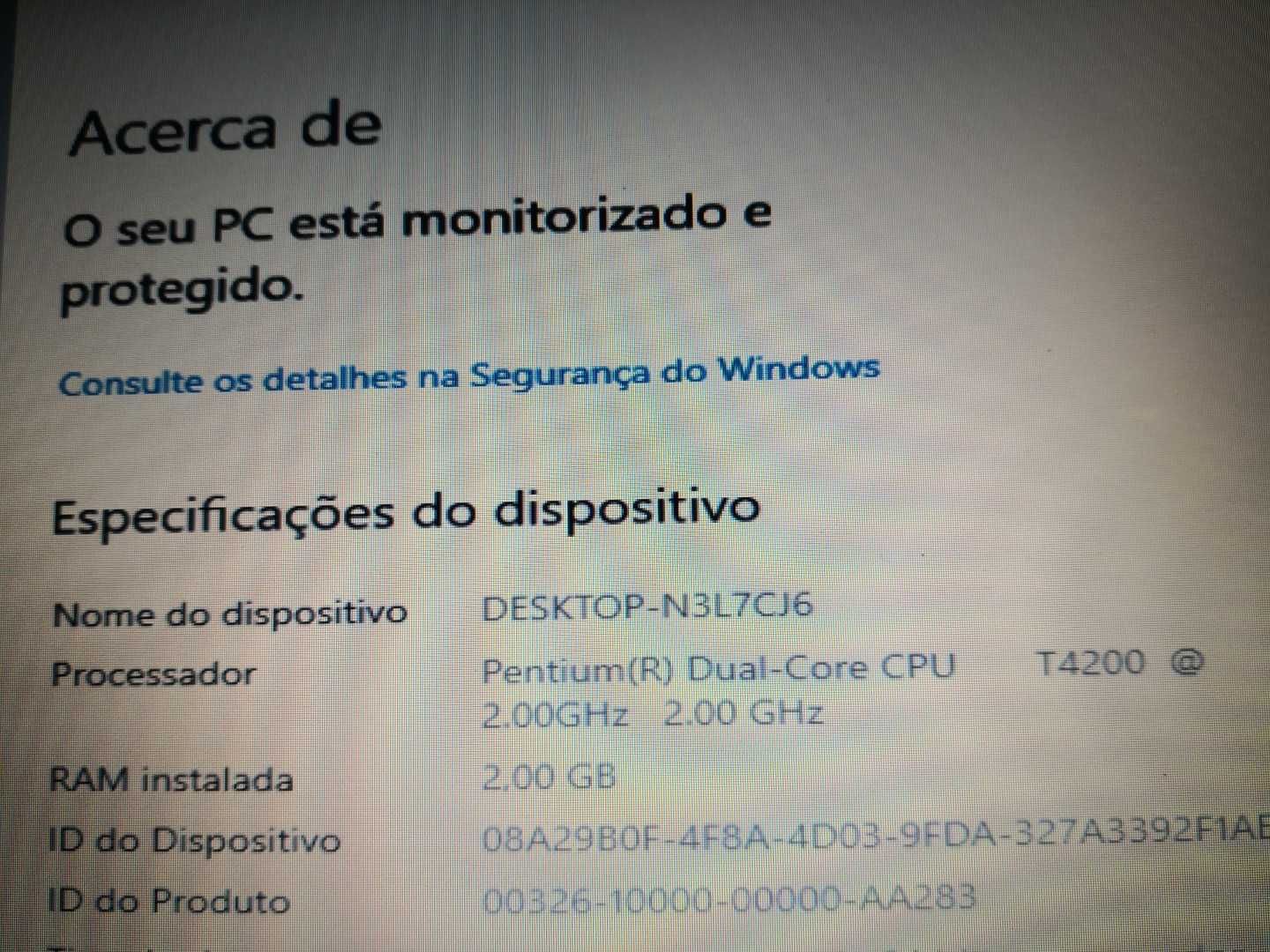 Portátil ToshibaA300-276;dual core;T4200D;15,4";4gb/120gb;ler anuncio