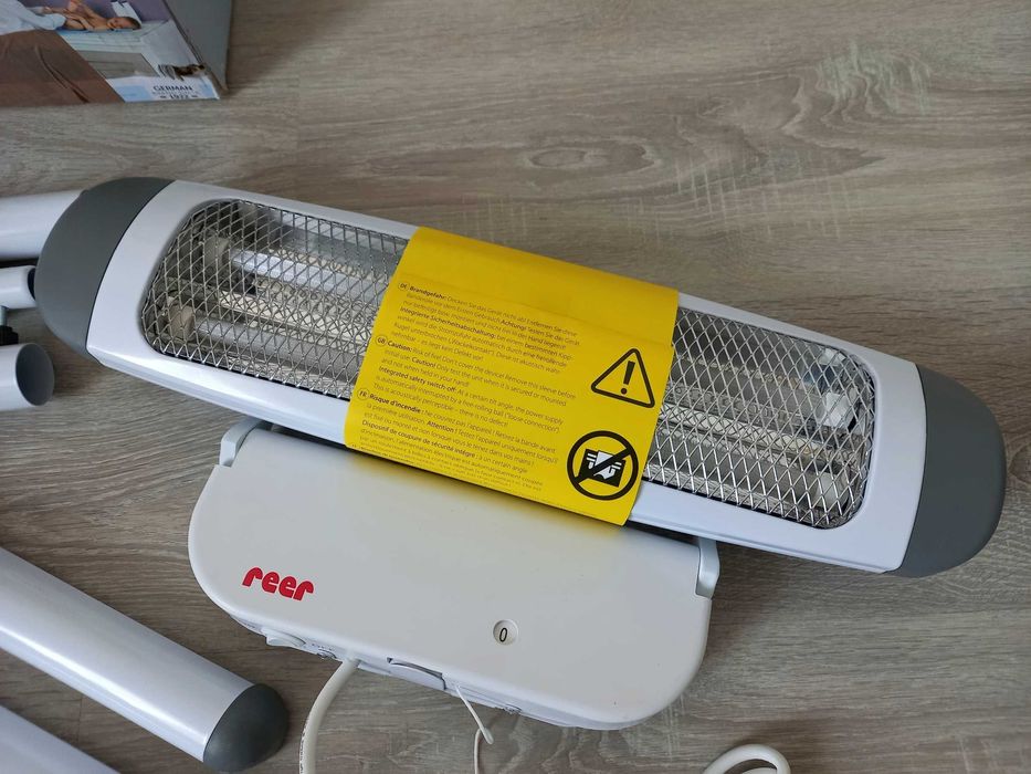 NOWY Promiennik ze stojakiem Reer 400/800 W grzejnik nad przewijak