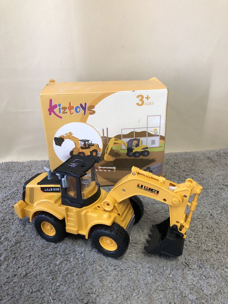 Kiztoys elektryczna koparka dla dzieci