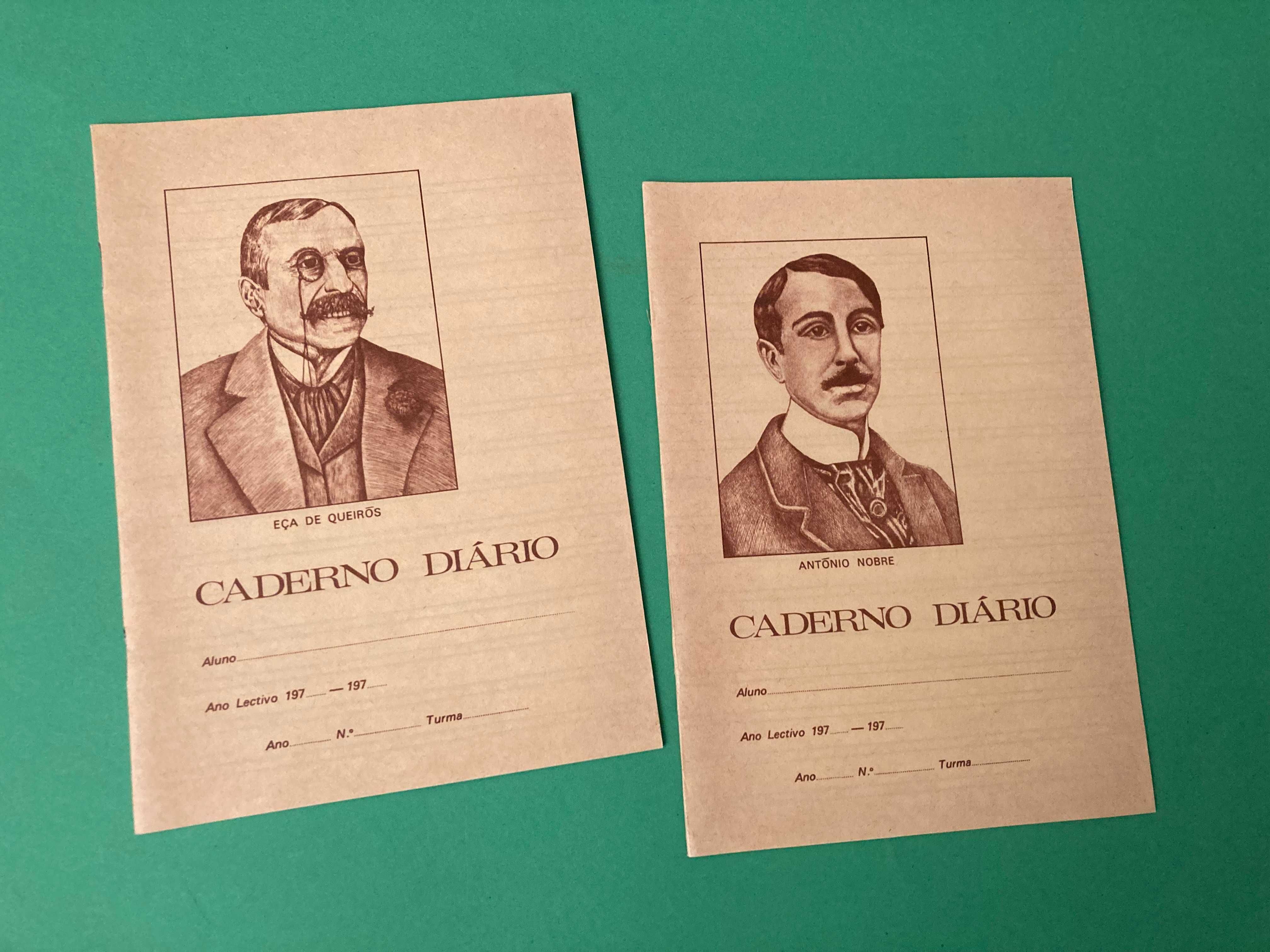 Colecção de 4 Cadernos Escolares Escritores Anos 70