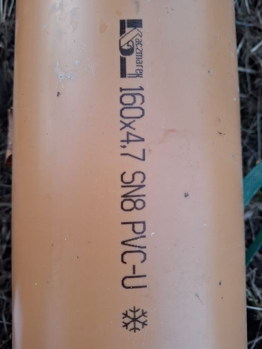 Rury 160 200 pcv sn8 wlazy