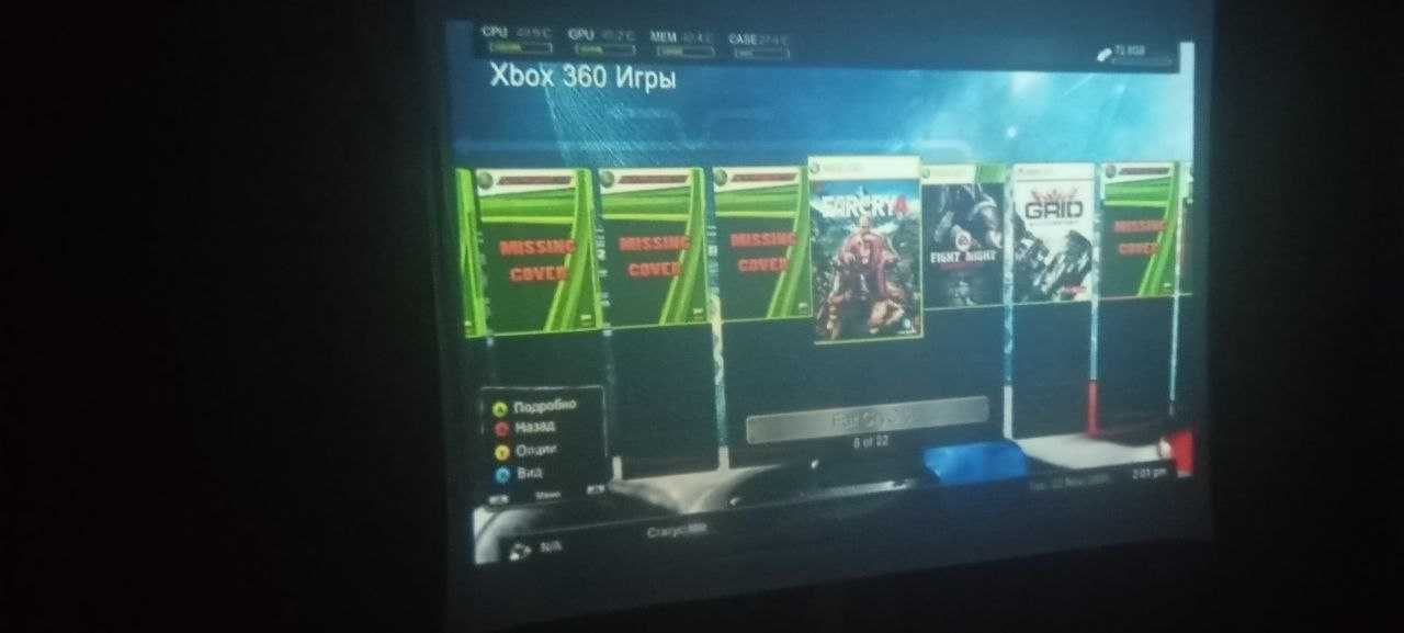 XBox 360 Slim 512гб 2 джойстики