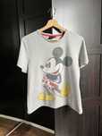38(M) szary t-shirt z nadrukiem Mickey Disney