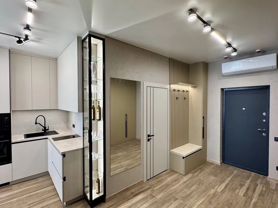 Аренда Евродвушка ЖК Атмосфера Аркадия Парк на крыше С летом!! Код1273