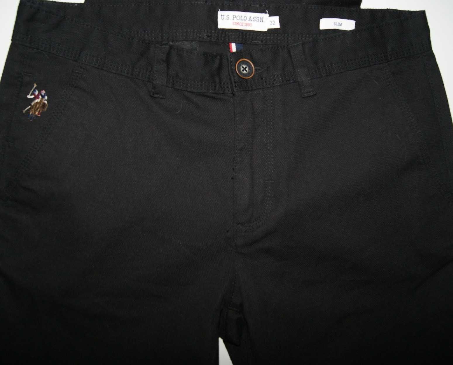 U.S.POLO ASSN W32 L31  PAS 86 spodnie męskie chino jak nowe stretch