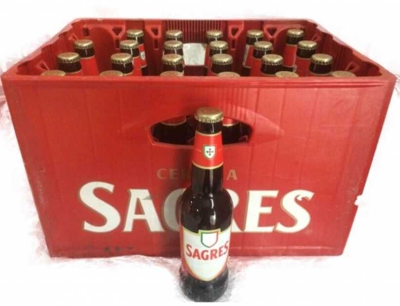 Caixas superbock e Sagres 330cl