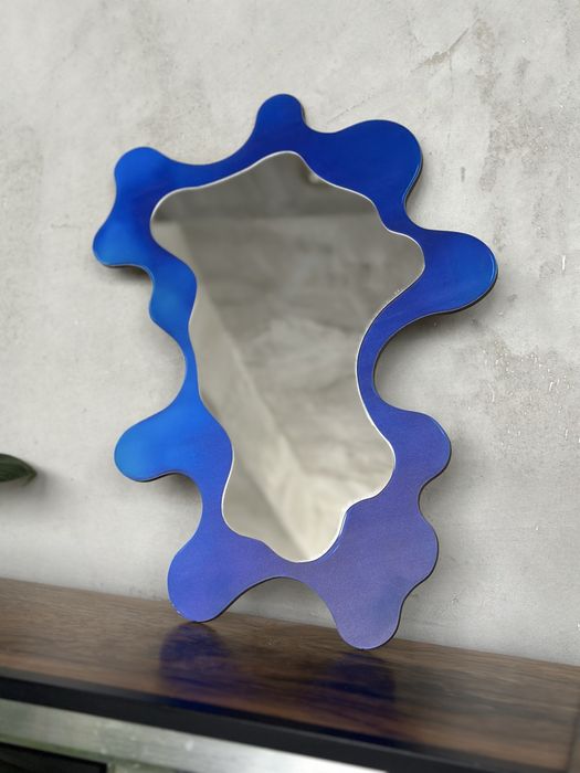 Retro lustro ścienne lusterko wiszące nieregularne Modern Design LOFT